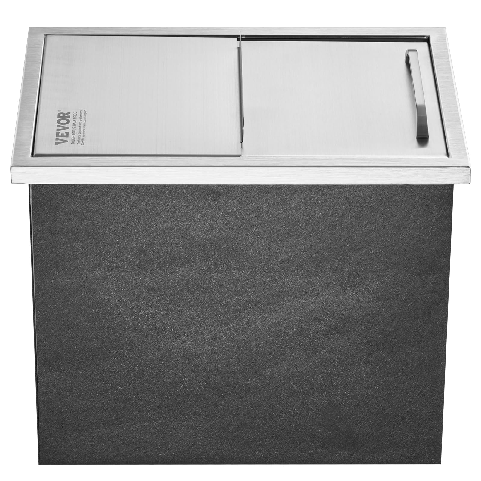 VEVOR 40.9 QT Stainless Steel Drop-In Ice Chest Cooler - 18