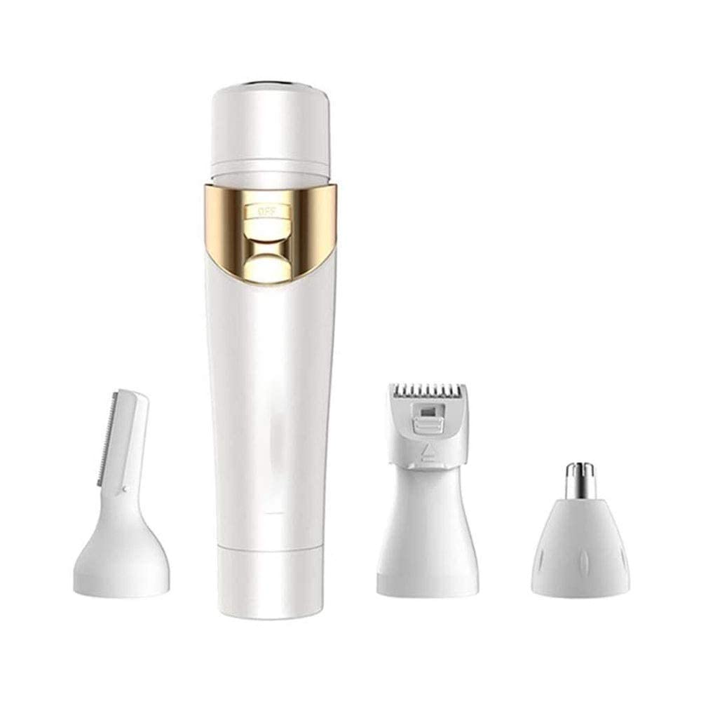 USB Rechargeable Ear Nose Hair Trimmer for Women & Men - Professional Painless Eyebrow & Facial Hair Clipper, Waterproof Nose Hair Remover - Perfect for Travel, Grooming & Personal Care