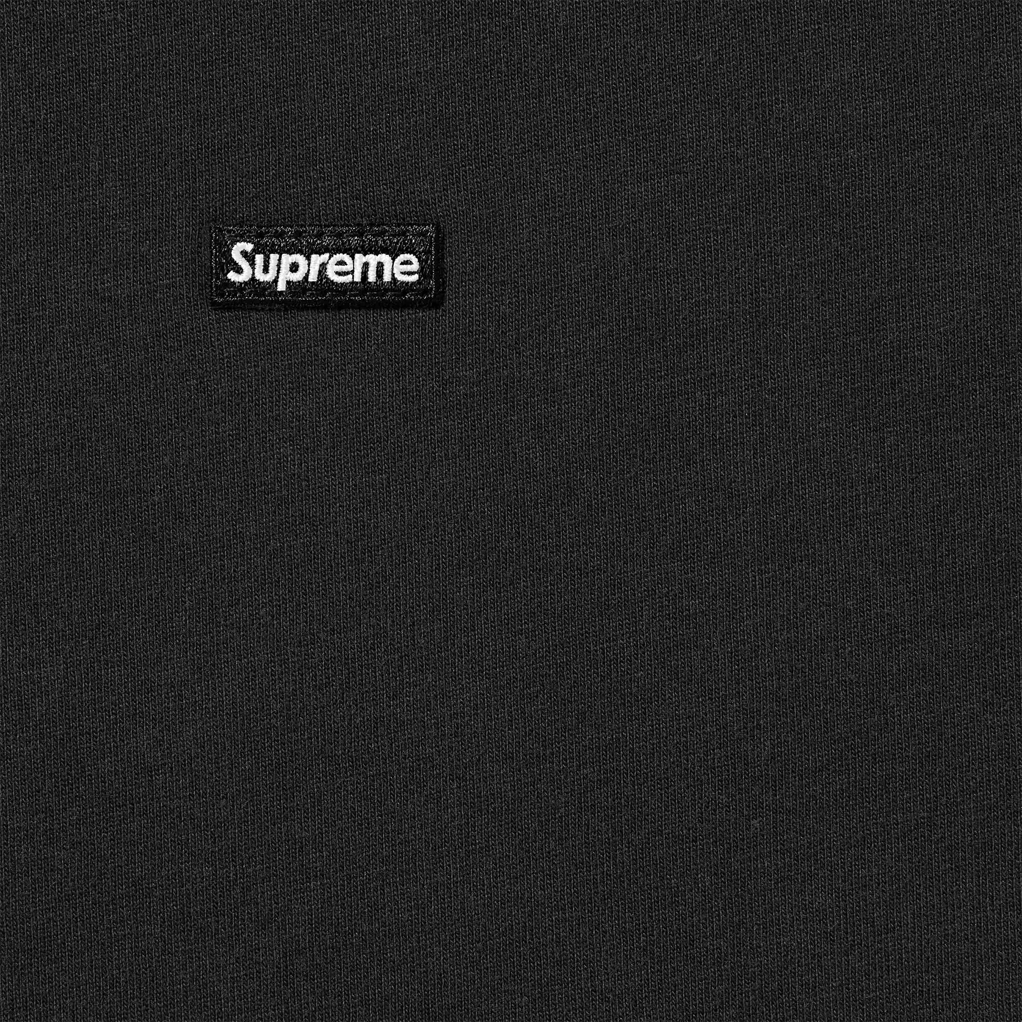 Supreme Small Box Logo Long Sleeve Black T-Shirt for Men - Streetwear Fashion, Casual Wear & Urban Style - Perfect for Everyday Outfits, Layering & Street Style Looks