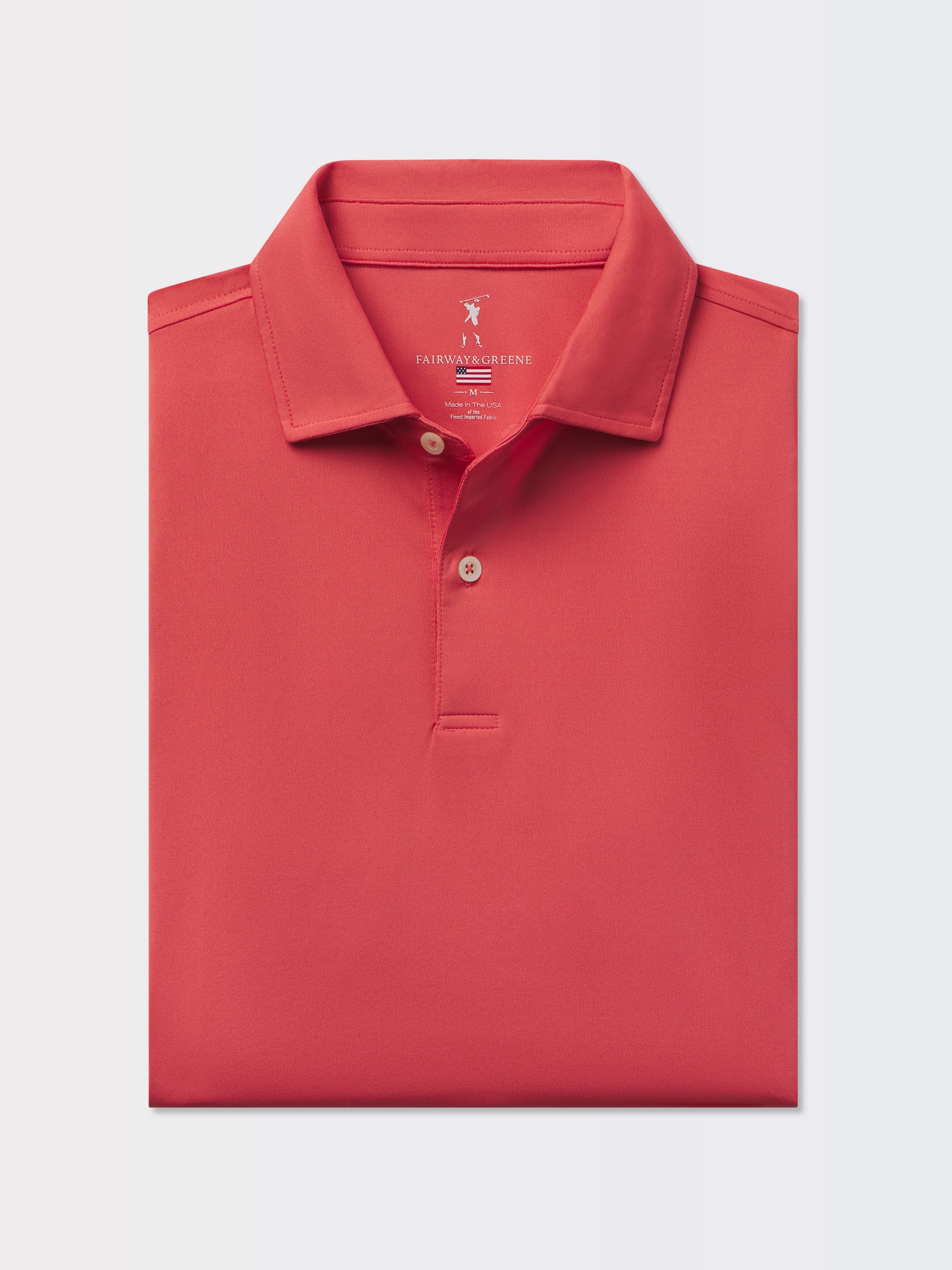 USA Tournament Solid Tech Jersey Polo - Breathable Performance Polo Shirt for Men & Women - Perfect for Golf, Tennis & Casual Wear