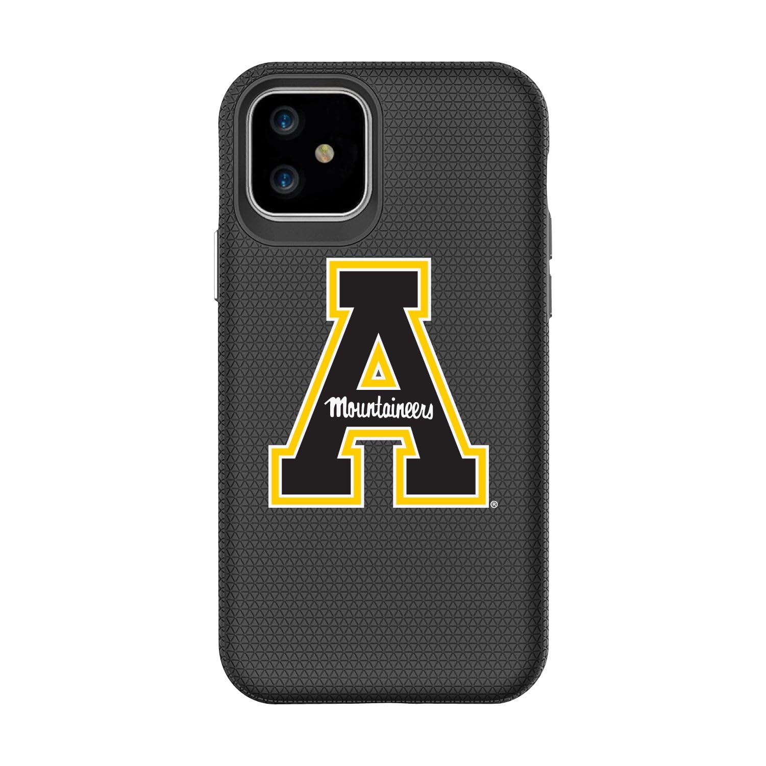 Durable OTM Essentials Phone Case for iPhone 12 Mini - Shockproof Hard Shell with Appalachian State University Design - Perfect for College Students & Everyday Protection