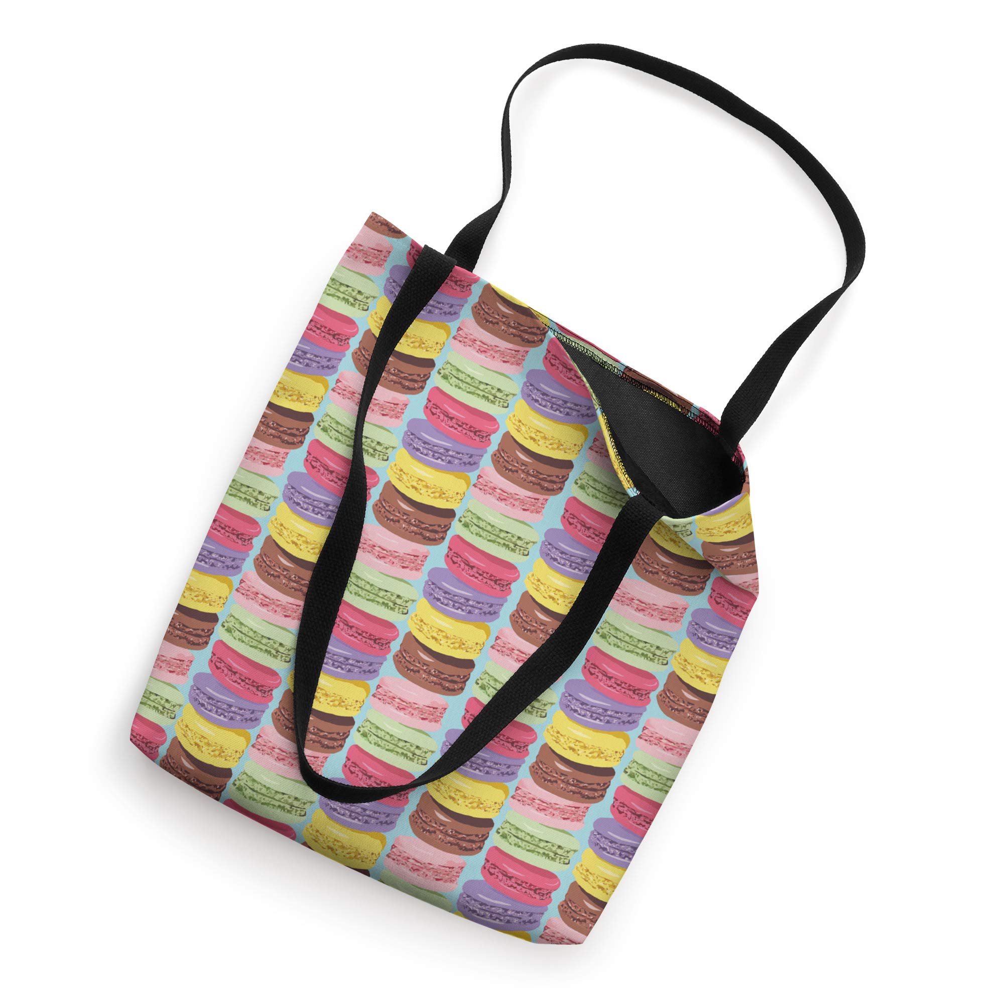 Premium Macaroon Baking Coconut Baker Gift Tote Bag - Perfect for Cooking, Kitchen Use & Baking Enthusiasts | Ideal for Grocery Shopping, Picnics & Gifts