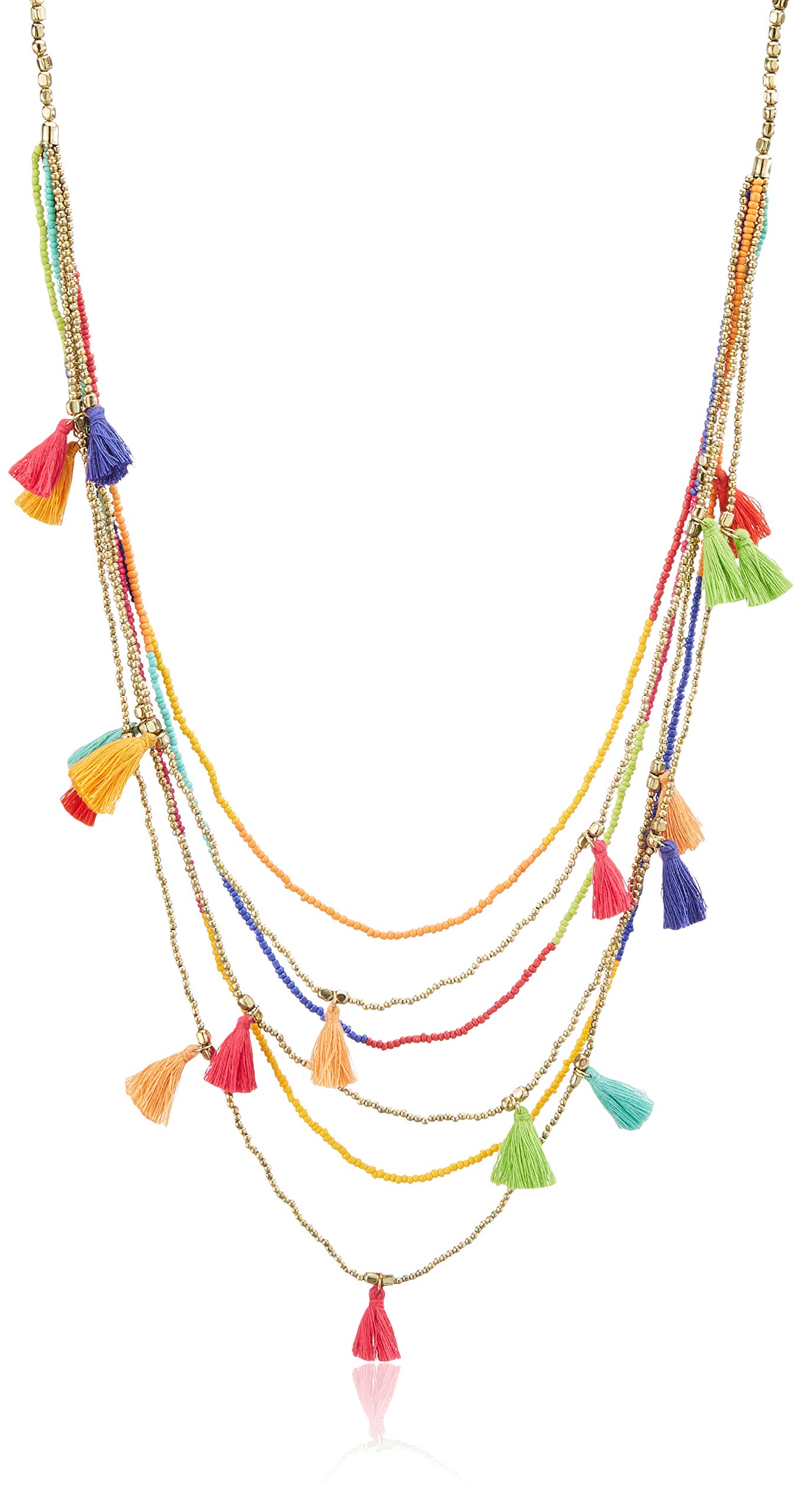ISHVAKU Delicate Beaded Necklaces for Women & Girls - Elegant Dainty Jewelry for Everyday Wear, Parties & Special Occasions
