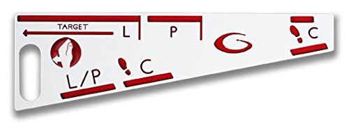 Short Game Alignment & Ball Trainer - Improve Golf Accuracy & Putting Skills | Perfect for Practice & Training at Home or Driving Range