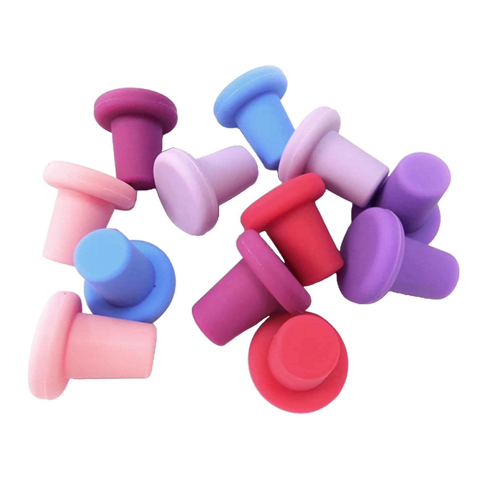 Yajuyi 12-Pack Wine Bottle Stoppers - Premium Air Tight Wine Preserver Corks for Kitchen & Bar Use - Keep Wine Fresh for Parties, Gifts & Home Entertaining