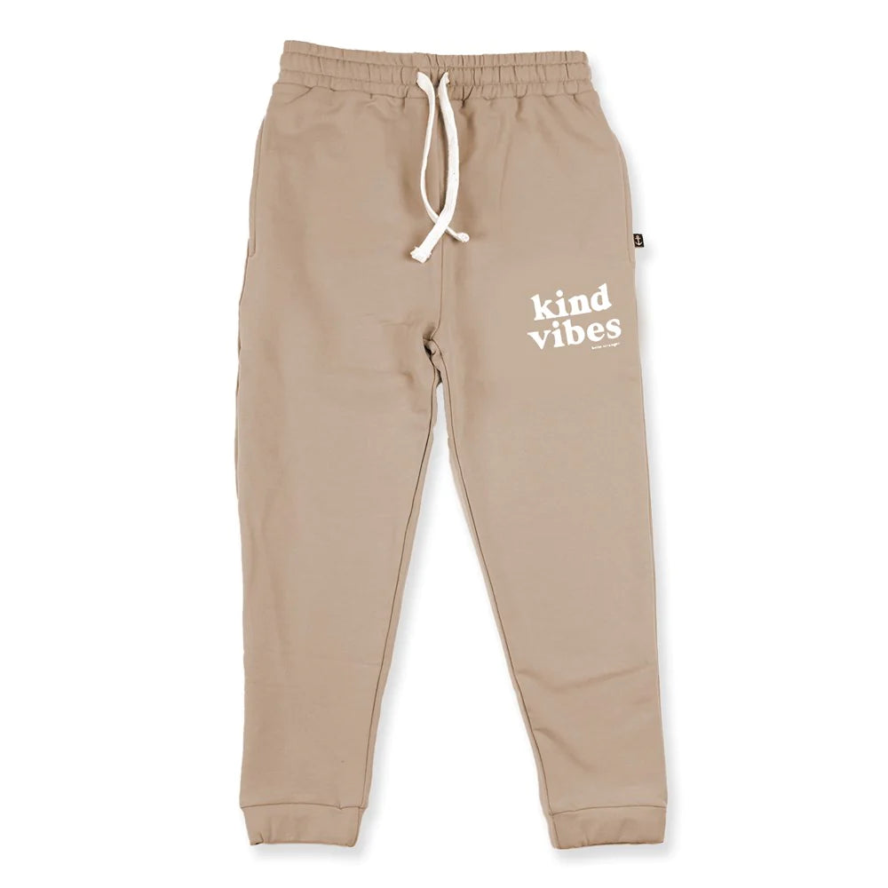 HS Sunset Track Pant - Comfortable Athletic Joggers for Men & Women, Taupe - Perfect for Running, Yoga, Gym & Casual Wear