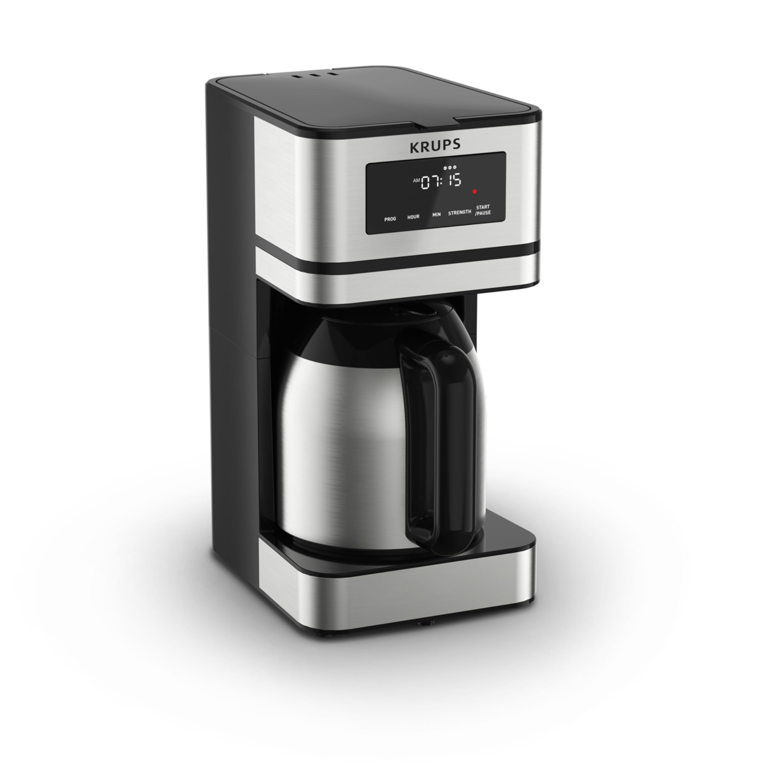 KRUPS Simply Brew 14 Cup Programmable Coffee Maker - Stainless Steel Carafe, Digital Controls, 3 Brew Strengths, 24-Hour Timer | Perfect for Home, Office & Entertaining | Drip Coffee Machine with 4-Hour Keep Warm & Reusable Filter (1050W)
