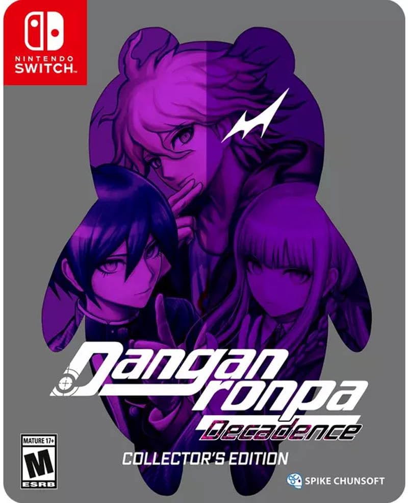 Danganronpa Decadence Collector's Edition for Nintendo Switch - Limited Edition Visual Novel Game Bundle with Exclusive Merchandise | Perfect for Anime Fans and Horror Mystery Game Lovers