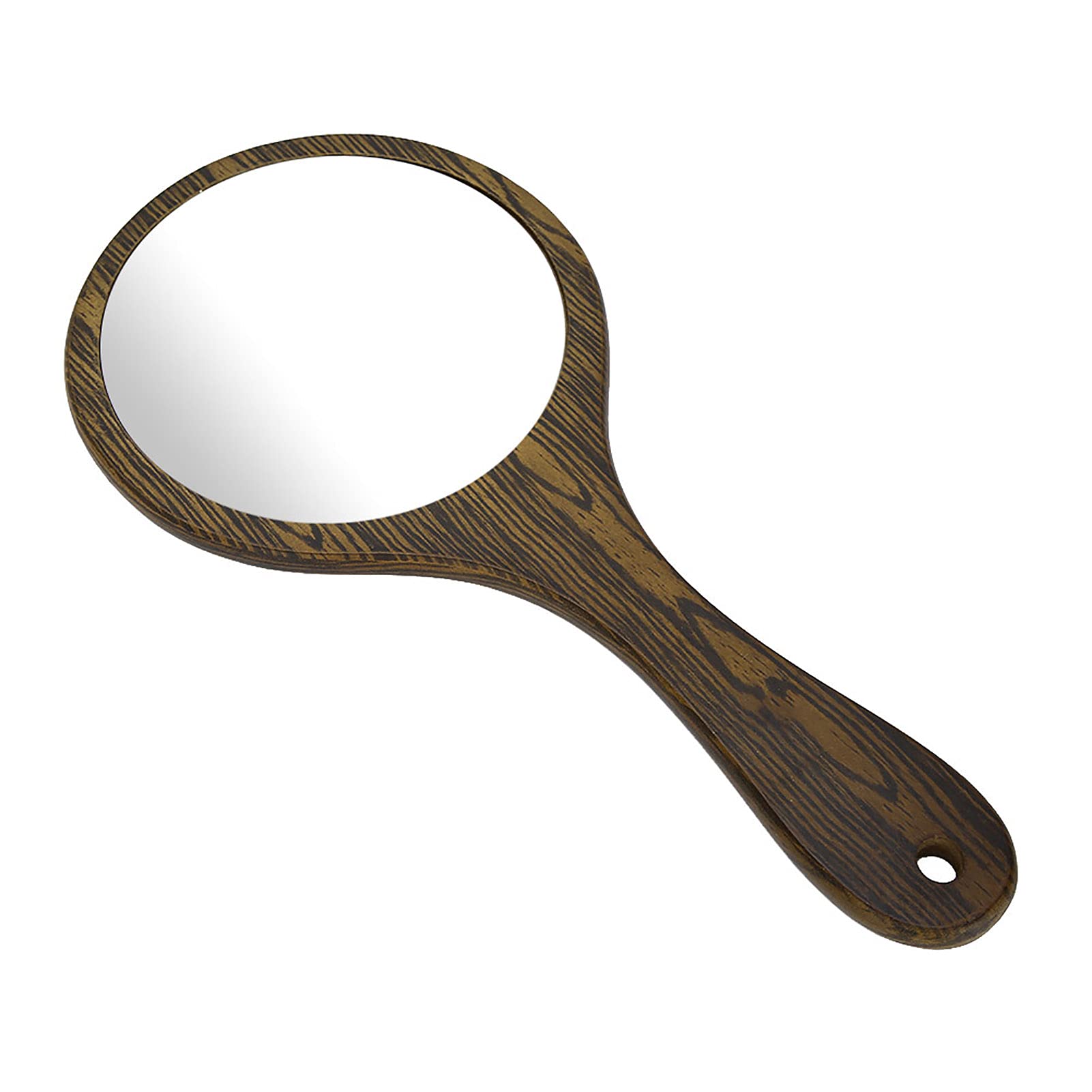 Professional Durable Travel Cosmetic Mirror - Foldable Hairdressing Hand Mirror for Salon, Home & On-the-Go Use (Green, 12 Inch) - Perfect for Makeup, Hair Styling & Beauty Touch-Ups