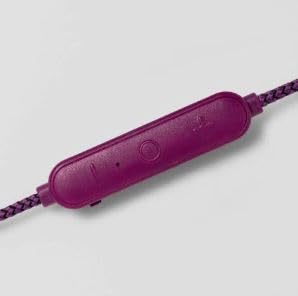 Heyday Wireless Bluetooth Earbuds - Purple Plum Color | Noise Cancelling Headphones for Running, Gym & Workout | Sweatproof & Long Battery Life