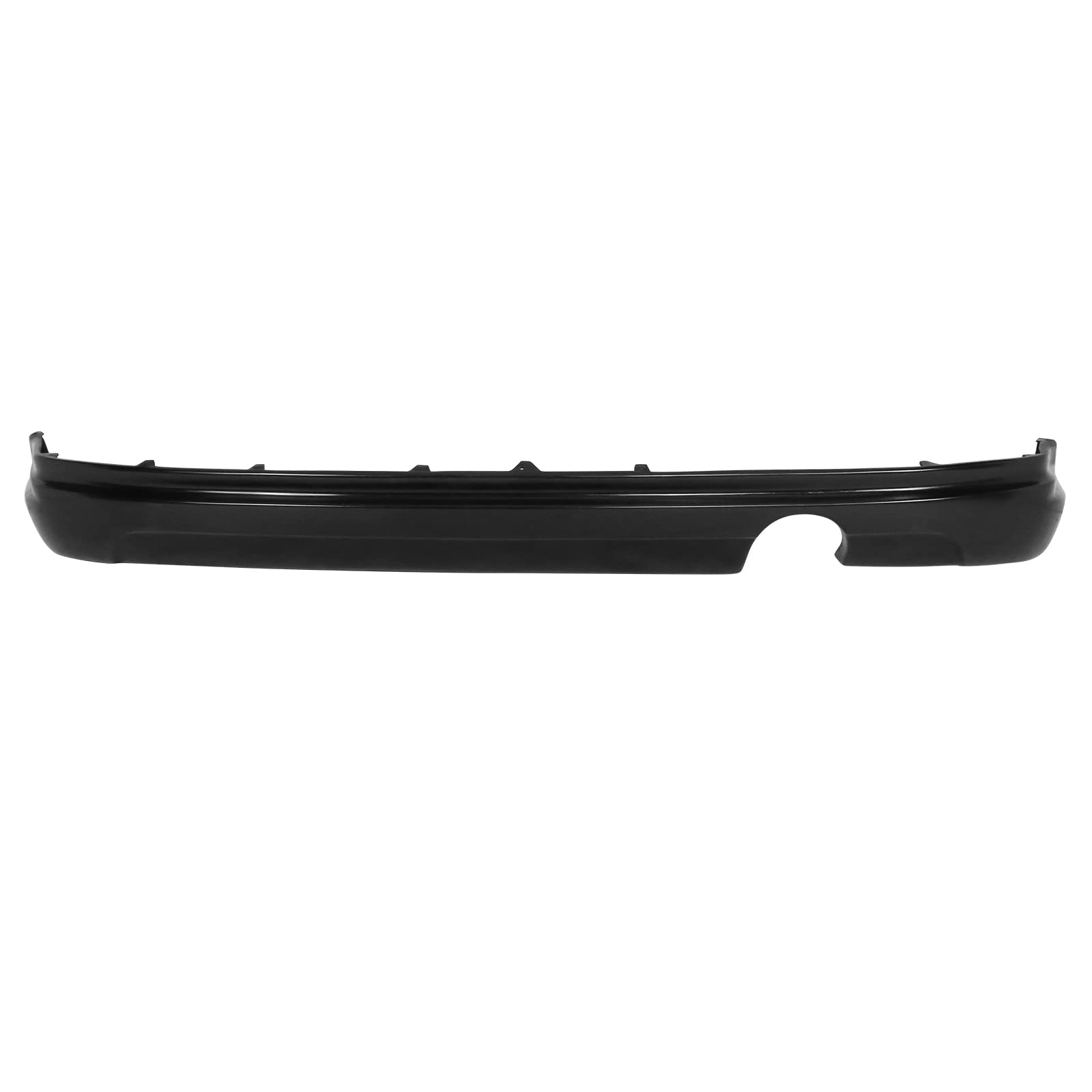 IKON MOTORSPORTS K-Style PU Black Rear Bumper Lip Spoiler Splitter for 2003-2007 SCION XB | Enhances Aerodynamics & Sporty Look | Perfect for Car Enthusiasts & Street Racing
