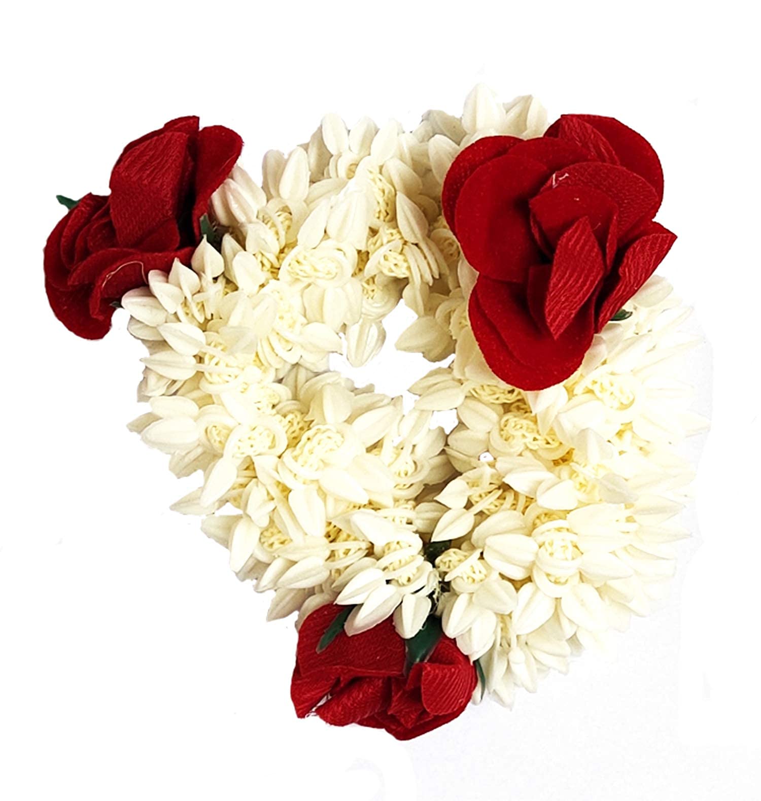 Beautiful Artificial Gajra Hair Accessories for Women & Girls - Bridal Juda Hair Band with Flowers | Perfect for Weddings, Parties & Special Occasions