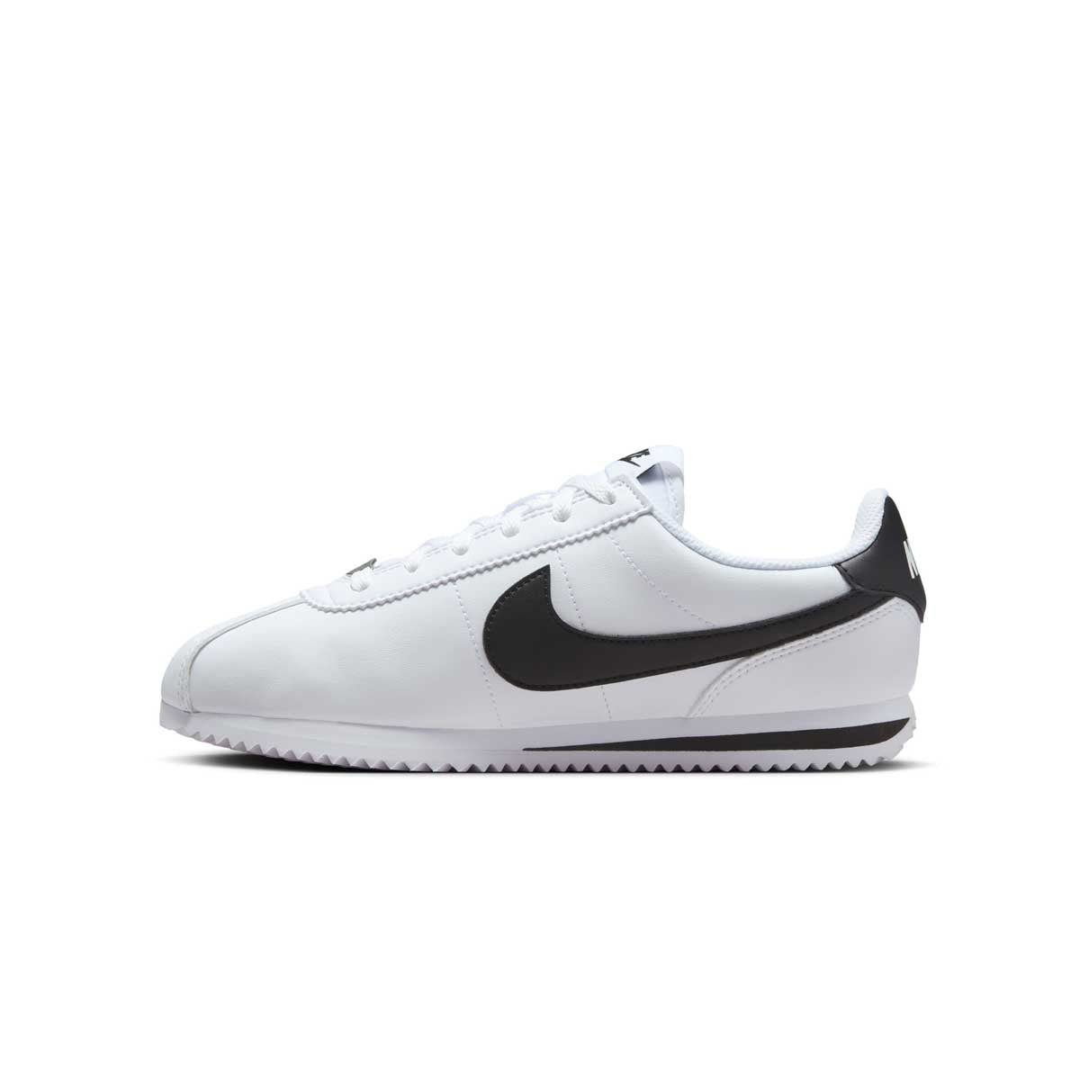 Nike Kids Cortez 'White Black' Sneakers - Comfortable & Stylish Shoes for Boys and Girls - Perfect for School, Sports, and Everyday Wear