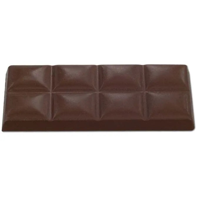 Premium 6-Cavity Chocolate Bar Mold - 2 x 4.25 Inch Silicone Baking Tool for Homemade Candy, Desserts & DIY Treats - Perfect for Valentine's, Christmas & Party Favors
