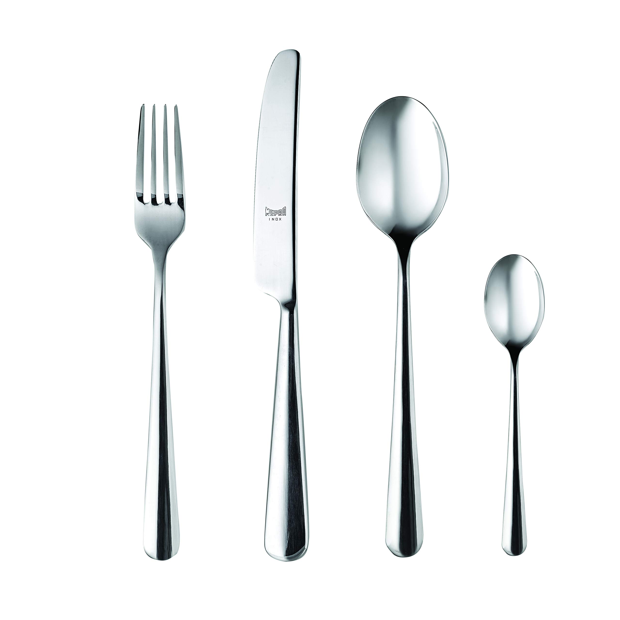 Premium MEPRA Stainless Steel Cutlery Set - Elegant Flatware for Parties, Weddings, and Special Events - Durable & Stylish Dining Accessories for Home Entertaining