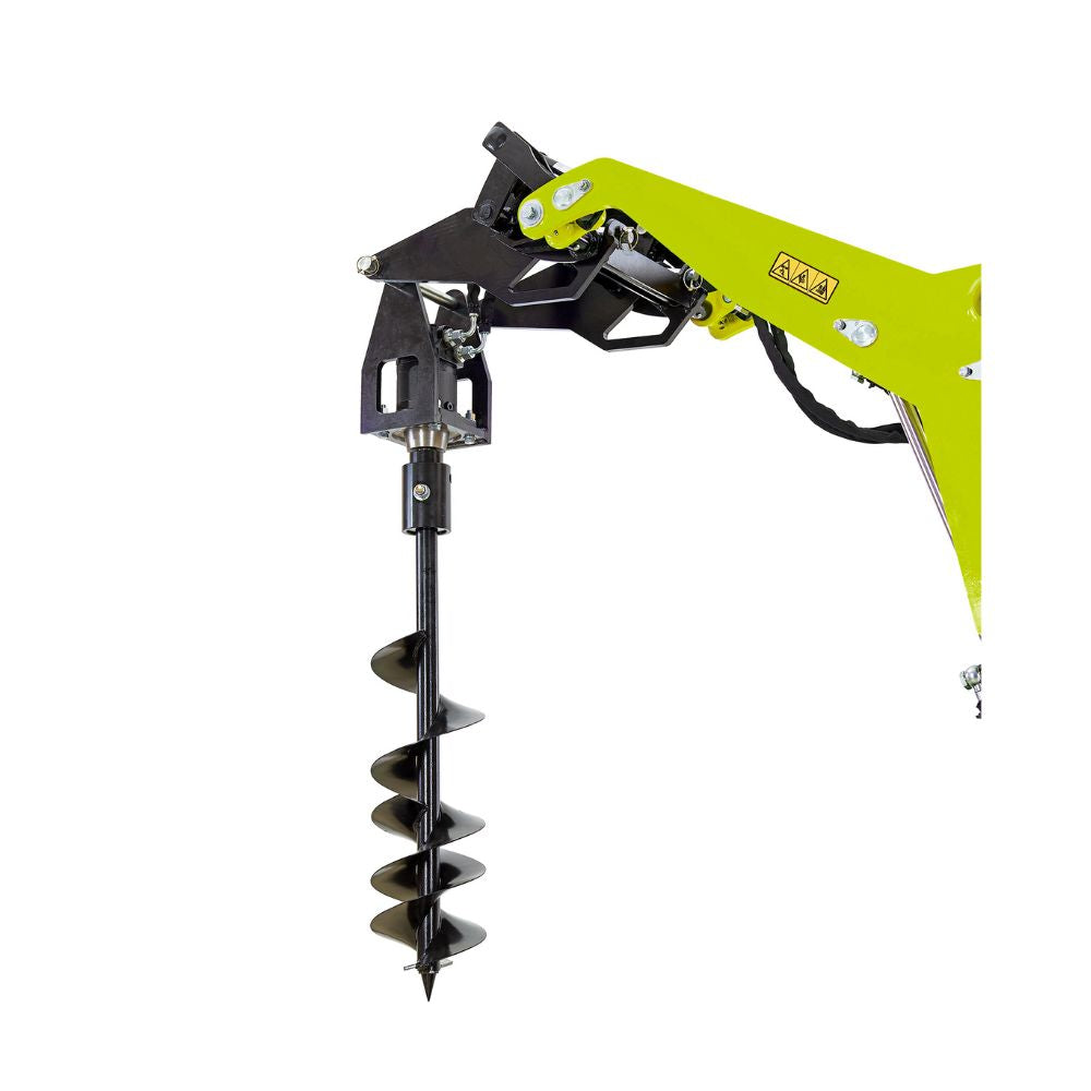 100mm Digger Attachment for Skid Steer Loader - Compatible with Forestwest BM700#30641 - Ideal for Landscaping, Trenching & Construction Projects