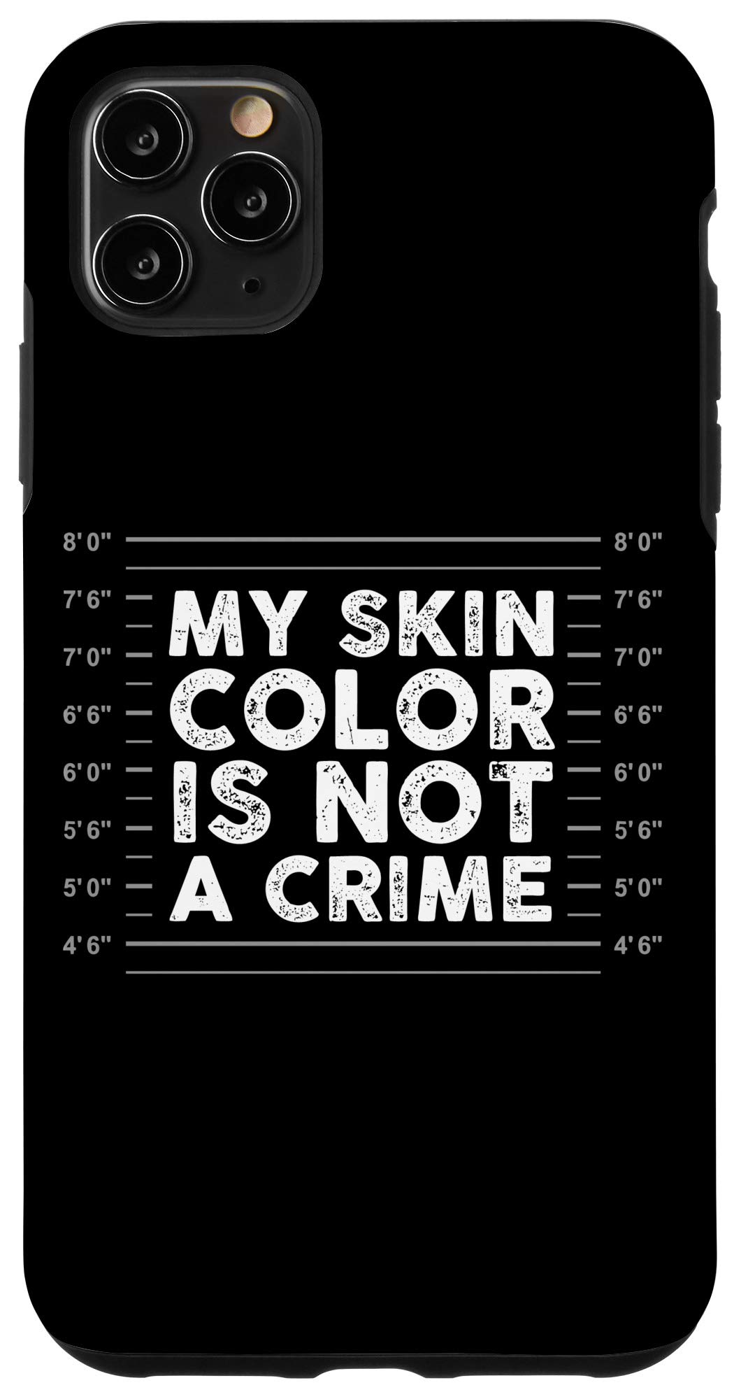 iPhone 11 Pro Max 64GB Unlocked Smartphone - Premium Black Edition | Anti-Racism Support Case | Perfect for Daily Use, Work & Social Justice Advocacy