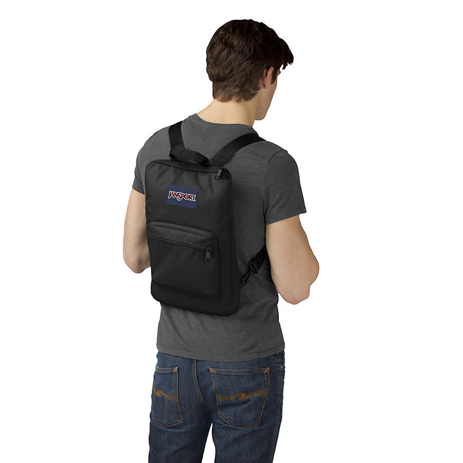 JanSport Superbreak Backpack with Laptop Sleeve - Lightweight & Durable School Backpack for Students, Travel & Everyday Use - Black
