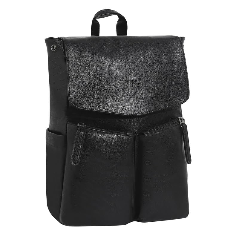 French Style Men's Casual Backpack - One Size with Zipper Closure & Adjustable Straps | Waterproof Travel Backpack for Men & Teens | Perfect for Commuting, School & Weekend Getaways