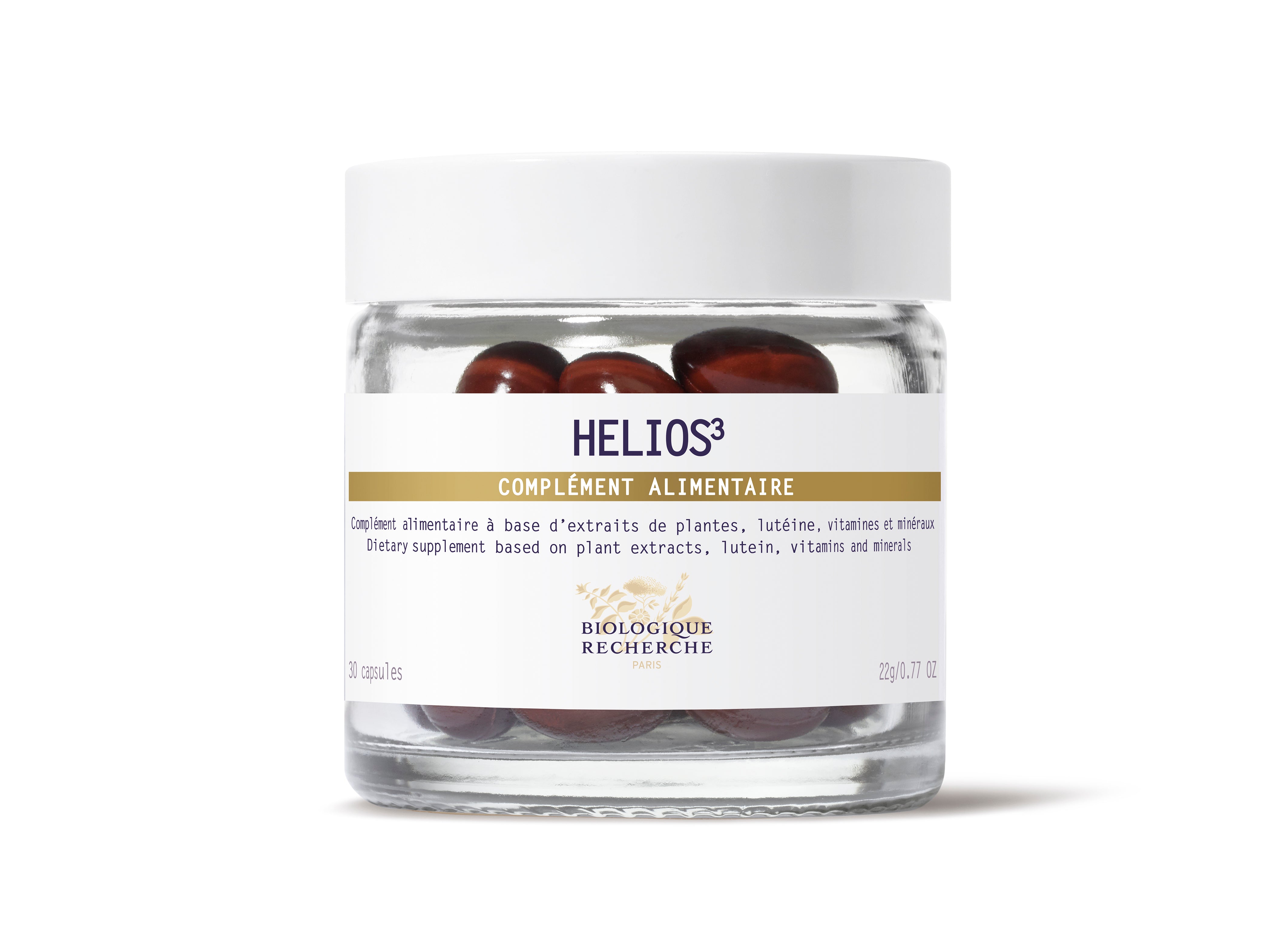 Helios 3 Dietary Supplement - 30 Gel Capsules for Immune Support & Energy Boost | Vegan, Non-GMO | Perfect for Active Lifestyles & Daily Wellness