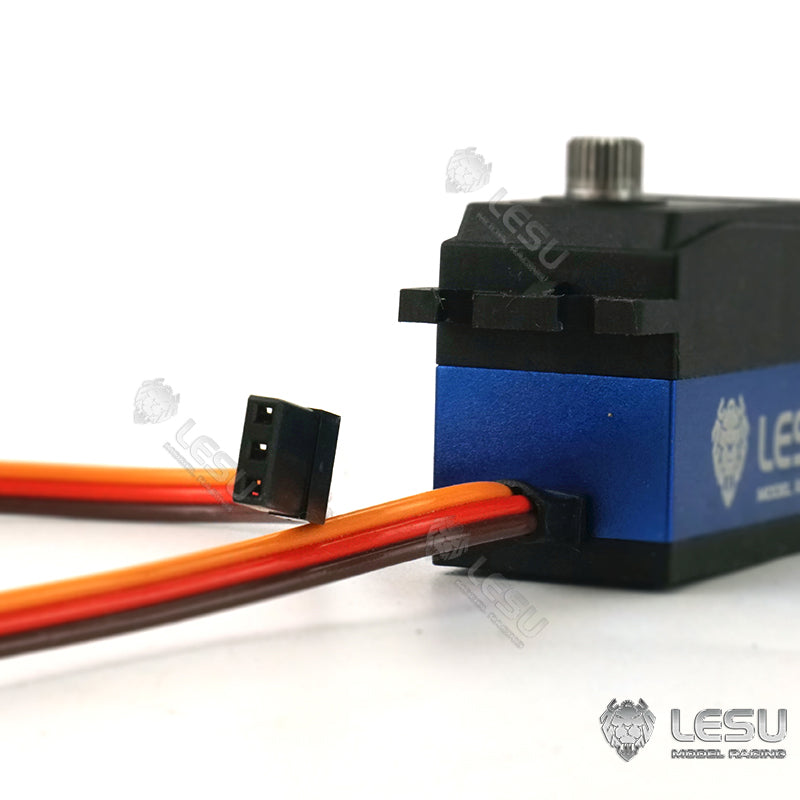 High Torque 12g 14kg RC Servo & 35A Brushless ESC for Tamiya 1/14 Tractor Truck DIY - Perfect for RC Model Parts, Tamiya Trailer Dumper & Excavator Upgrades | Ideal for RC Car Enthusiasts & Hobbyists
