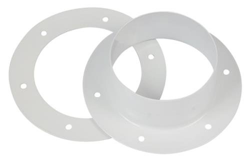 Ideal-Air 736355 4-Inch Flange - Durable Brown HVAC Duct Connector for Home & Commercial Air Ventilation Systems