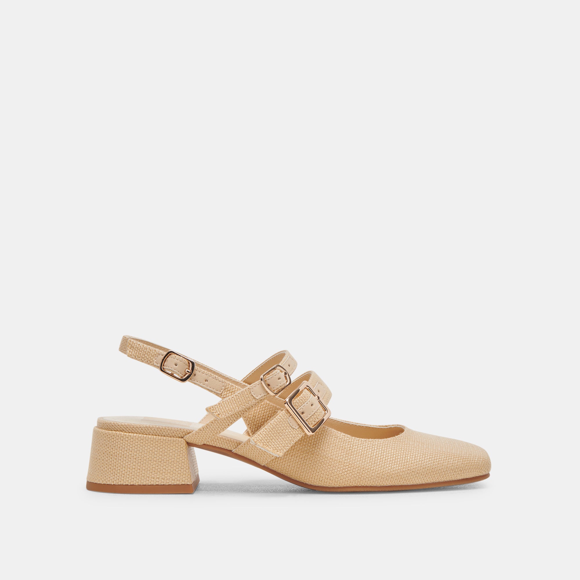 PATZY Women's Natural Raffia Heels - Comfortable Summer Wedge Sandals for Beach, Vacation & Outdoor Events