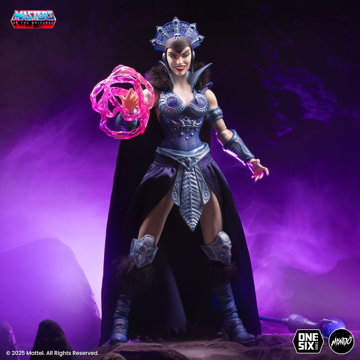 Masters of the Universe Evil Lyn 1/6 Scale Collectible Action Figure - Limited Timed Edition - Perfect for Display, Collectors & He-Man Fans