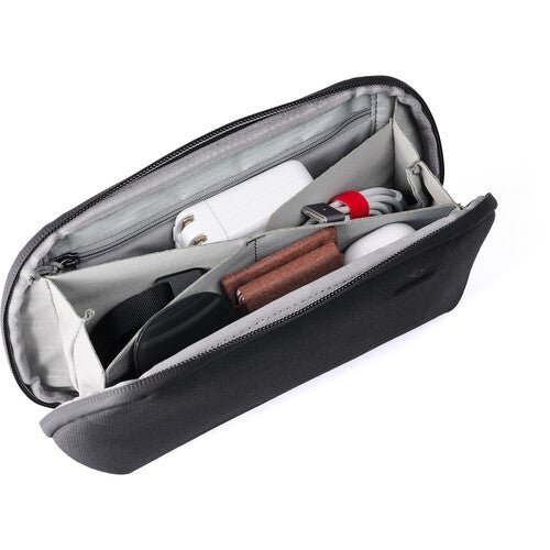 Peak Design Tech Pouch Small Sage - Compact Travel Organizer for Cables, Chargers & Accessories | Perfect for Business Trips & Daily Commute