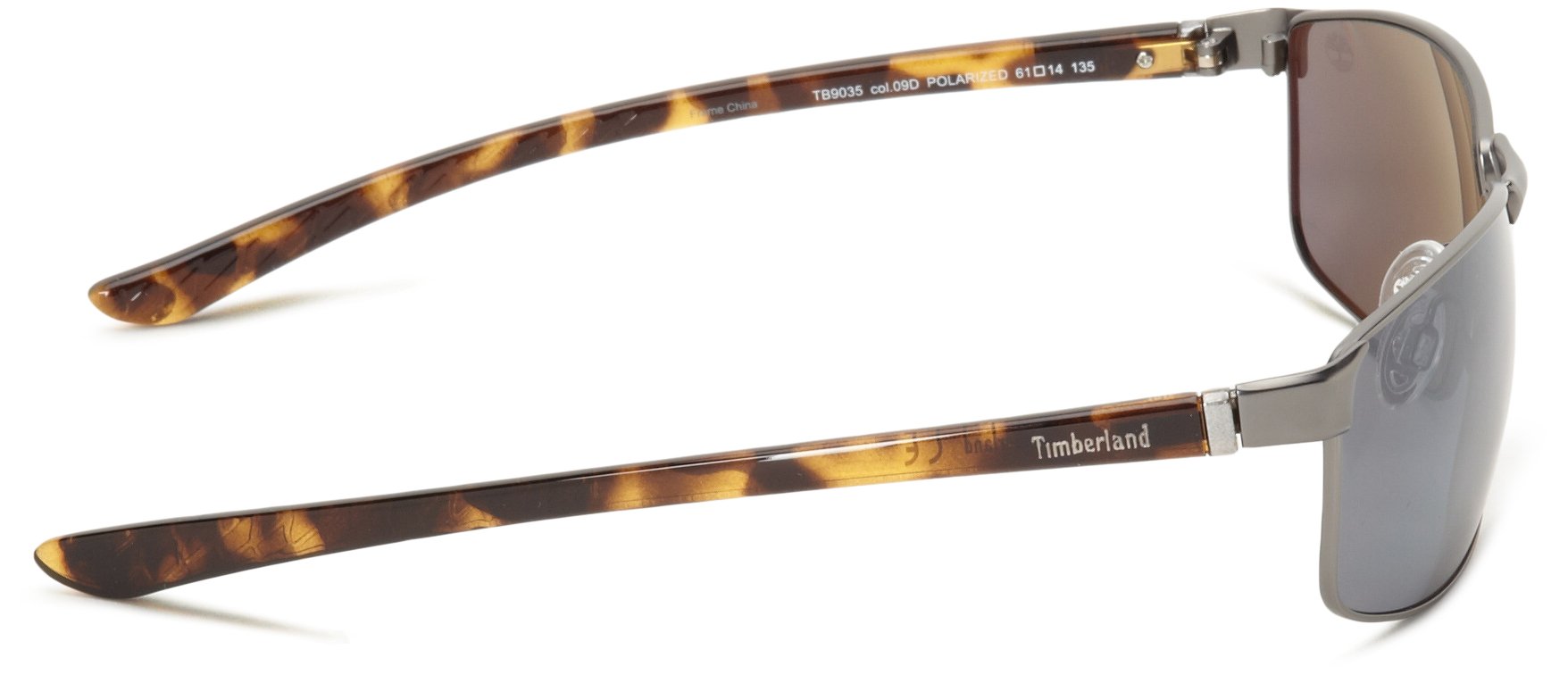 Timberland Men's Polarized Wrap Sunglasses TB9035SW6109D - UV Protection, Comfort Fit for Outdoor Sports & Driving