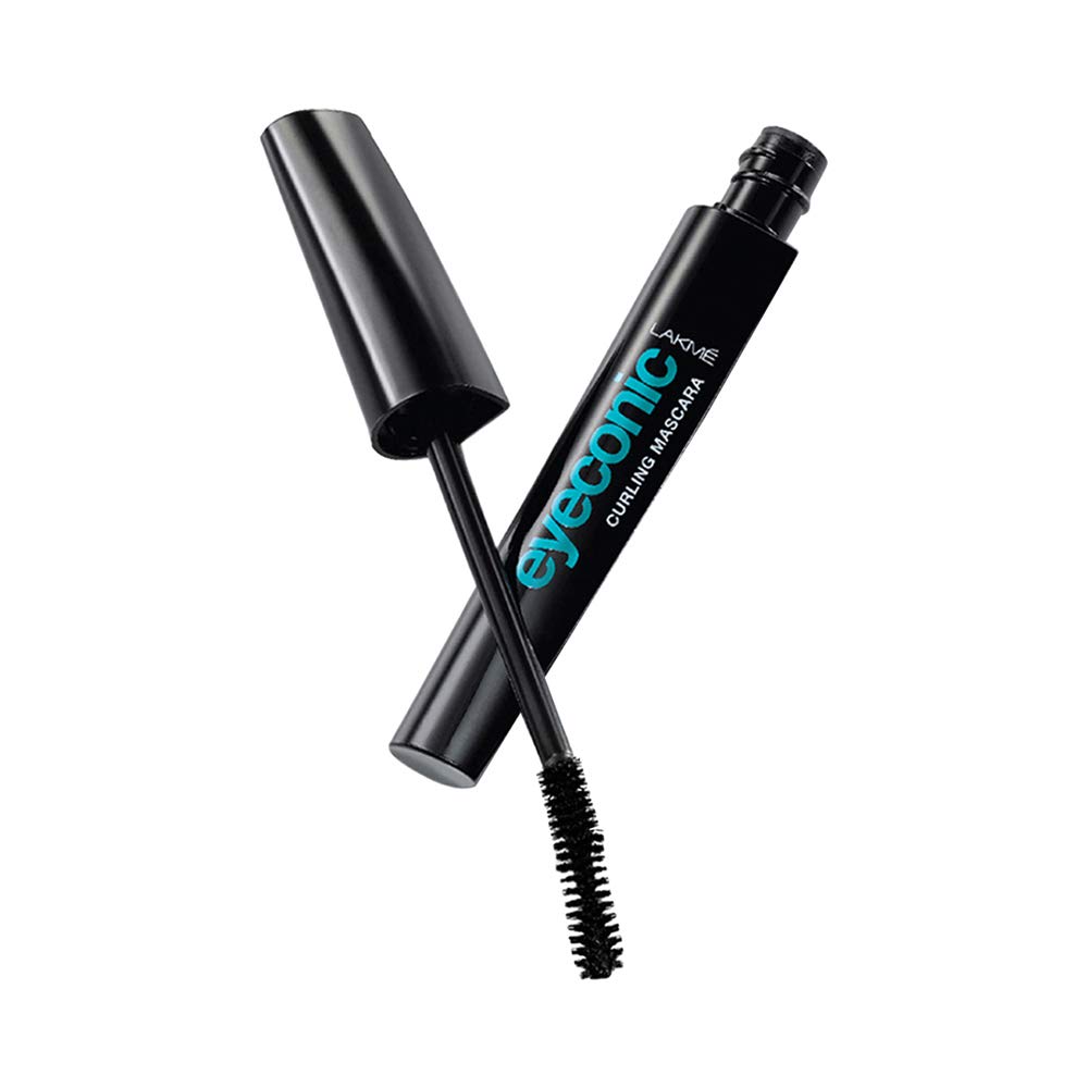 Lakme Eyeconic Curling Mascara Black 9ml & Lakme 9 to 5 CC Cream Mini 01-9g | Volumizing Mascara & Lightweight CC Cream for Everyday Makeup | Perfect for Office, Date Night & Special Occasions