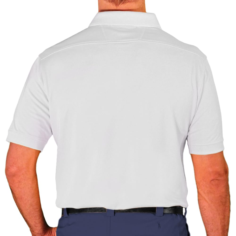 Men's Homeland Golf Shirt with Socks - Breathable Performance Polo for Golfing & Casual Wear - Perfect for Golf Courses, Office & Weekend Outings