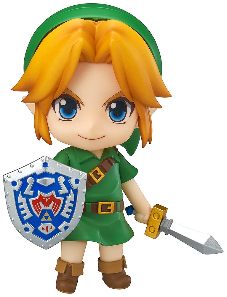 Good Smile The Legend of Zelda: Majora's Mask 3D Link Nendoroid Action Figure - Collectible Anime Character Model for Zelda Fans & Nintendo Switch Gamers - Perfect for Display, Gifts, and Gaming Room Decor