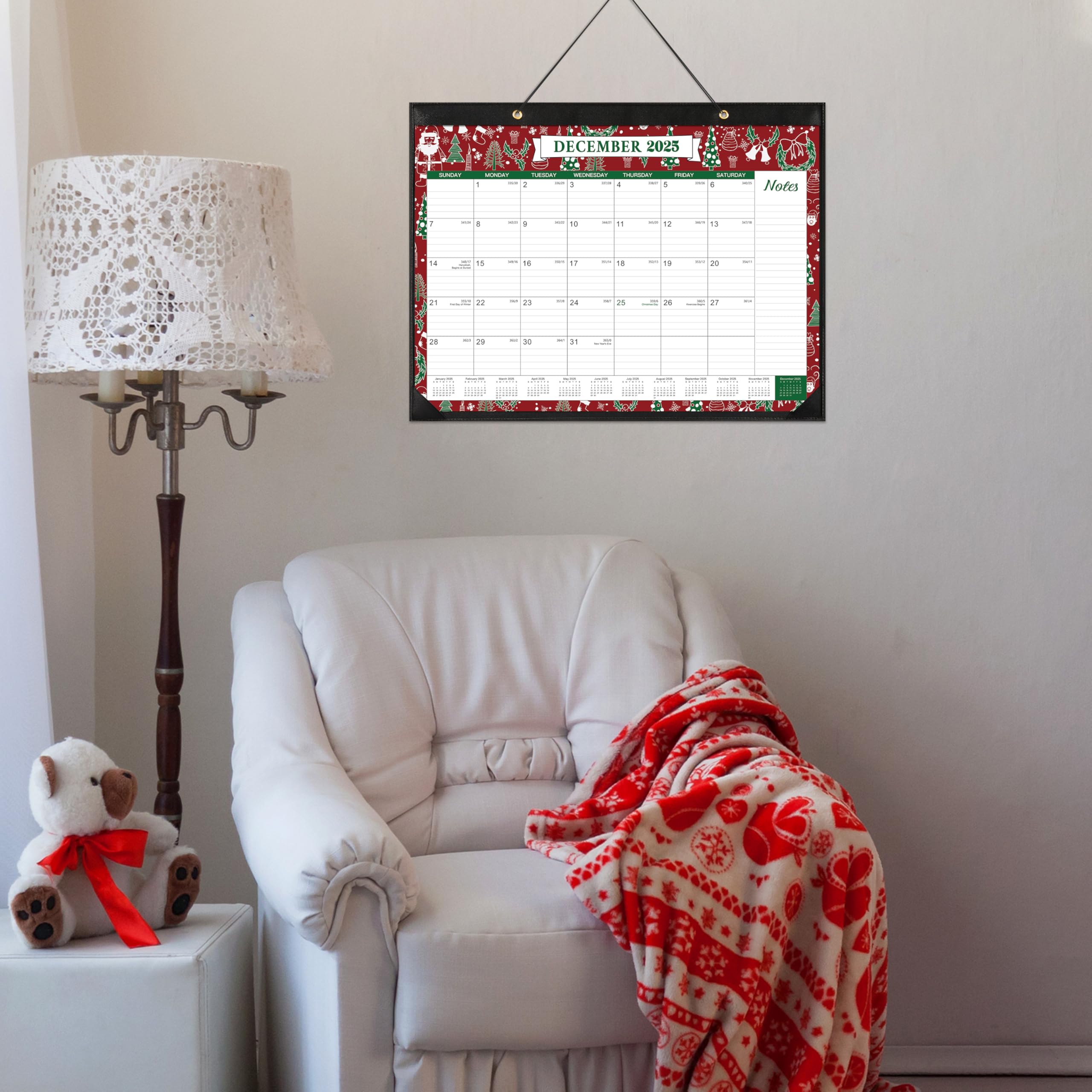 2025-2026 Large Desk Calendar - 22