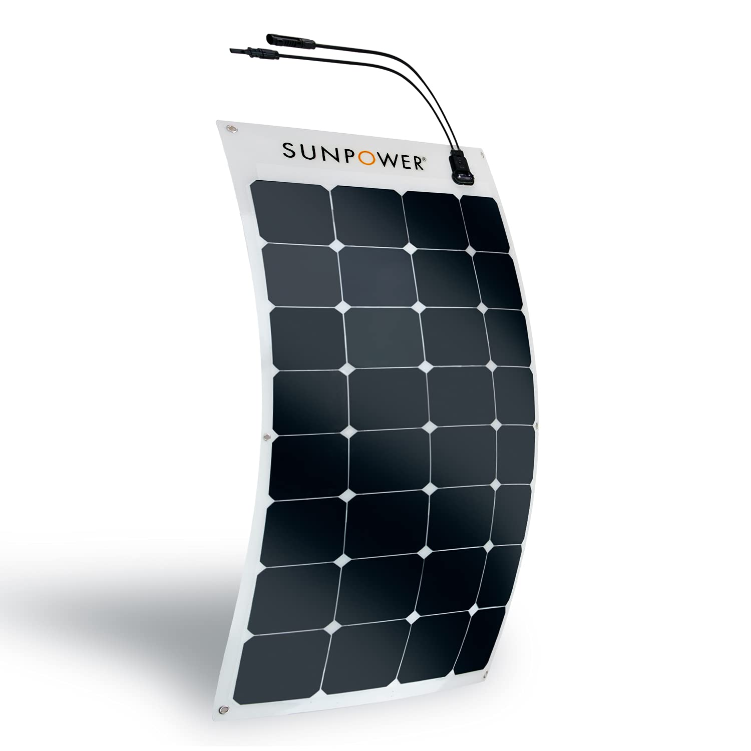 ExpertPower 100W Flexible Solar Panel | High-Efficiency Monocrystalline Maxeon Solar Cells for RV, Boat, Camping & Generator Charging | Portable Power Solution for Off-Grid Living, Emergency Backup & Outdoor Adventures