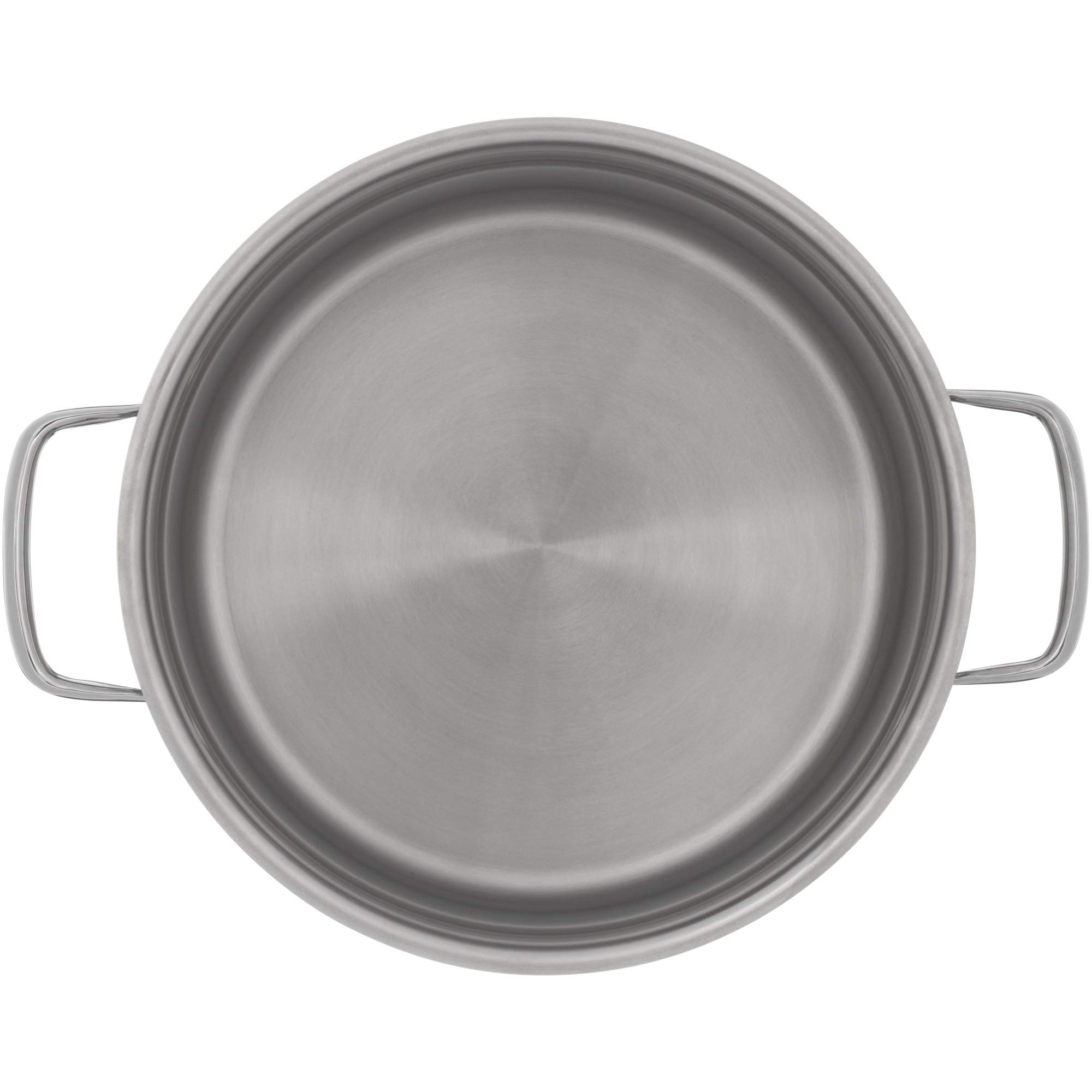 WMF Compact Cuisine 1.5L Stainless Steel Cooking Pot with Glass Lid - 16cm Induction Compatible Stew Pot, Uncoated Cromargan Surface, Stackable Design - Perfect for Soups, Stews & Slow Cooking