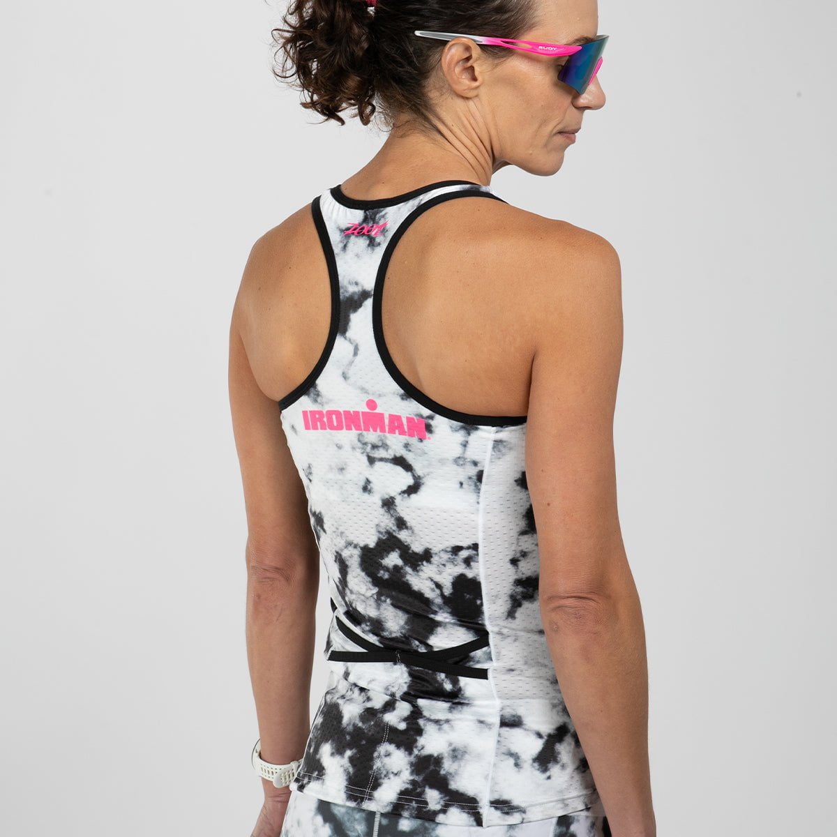 Women's Limited Edition Tri Racerback Sports Bra - IM Resilience Collection | High-Performance Workout Top for Running, Yoga & Gym
