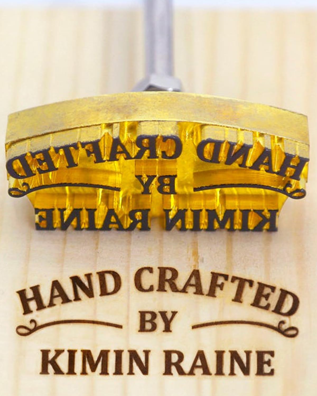 Custom Wood Branding Iron - Personalized Leather Branding Stamp for DIY Crafts, Woodworking & Leatherworking | Perfect for Party Favors, Wedding Gifts & Bread Making