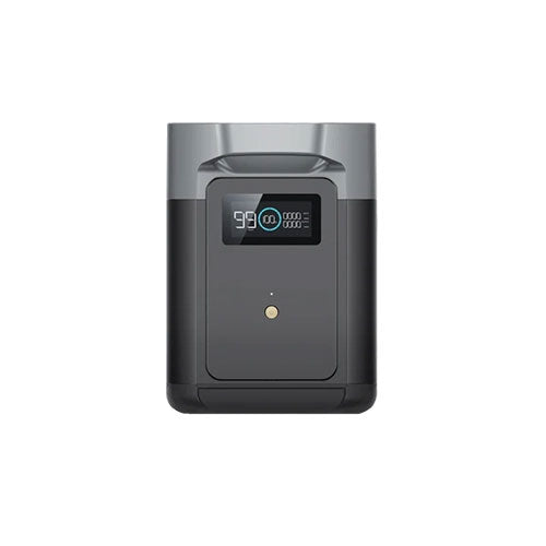 EcoFlow Delta 2 Smart Extra Battery - 2000Wh Portable Power Station for Home Backup, Camping & Outdoor Adventures - Solar Generator for Emergency Power, RV Trips & Off-Grid Living