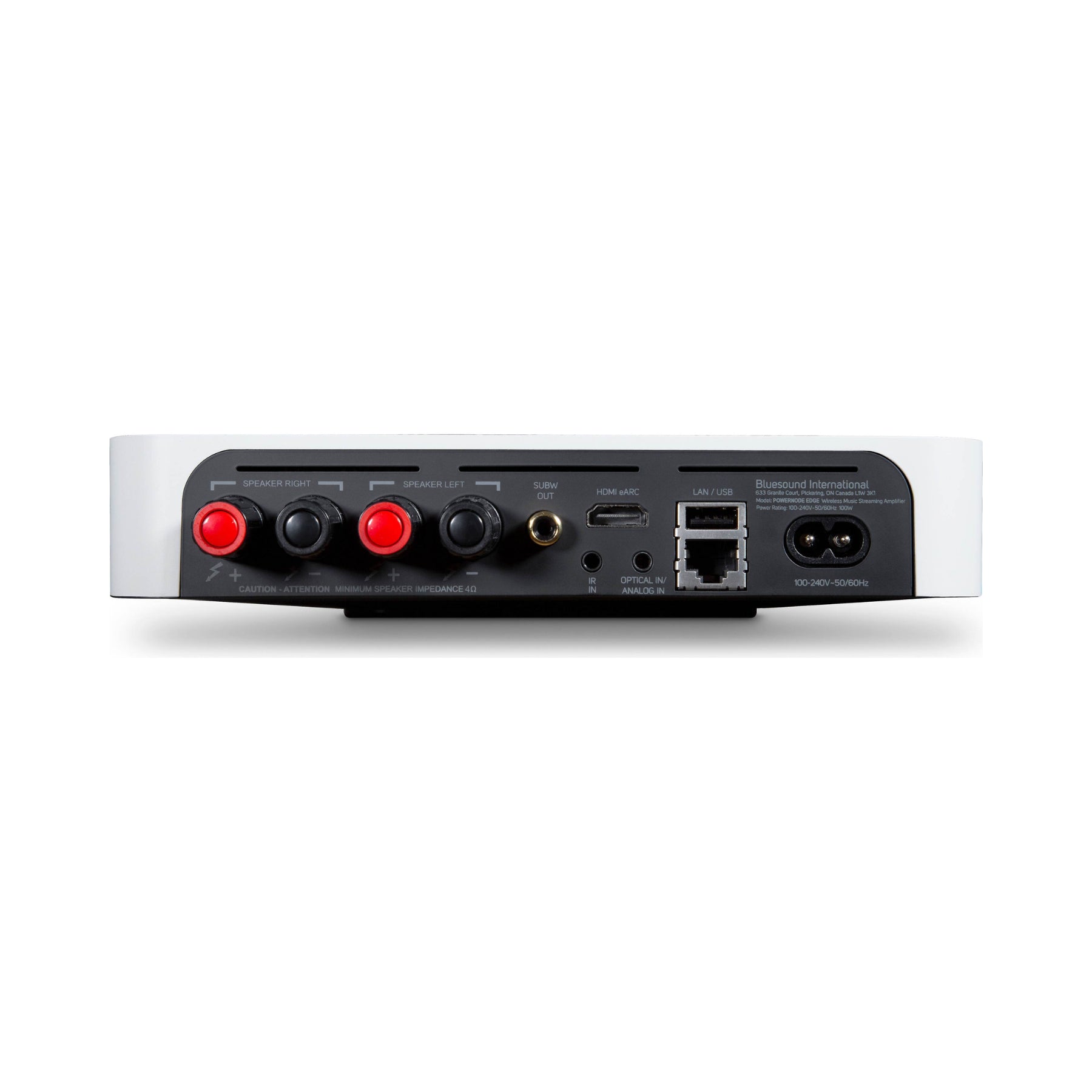 Bluesound Powernode Edge Hi-Fi Wireless Streaming Amplifier - Open Box Special | Home Audio System for Music & Movies