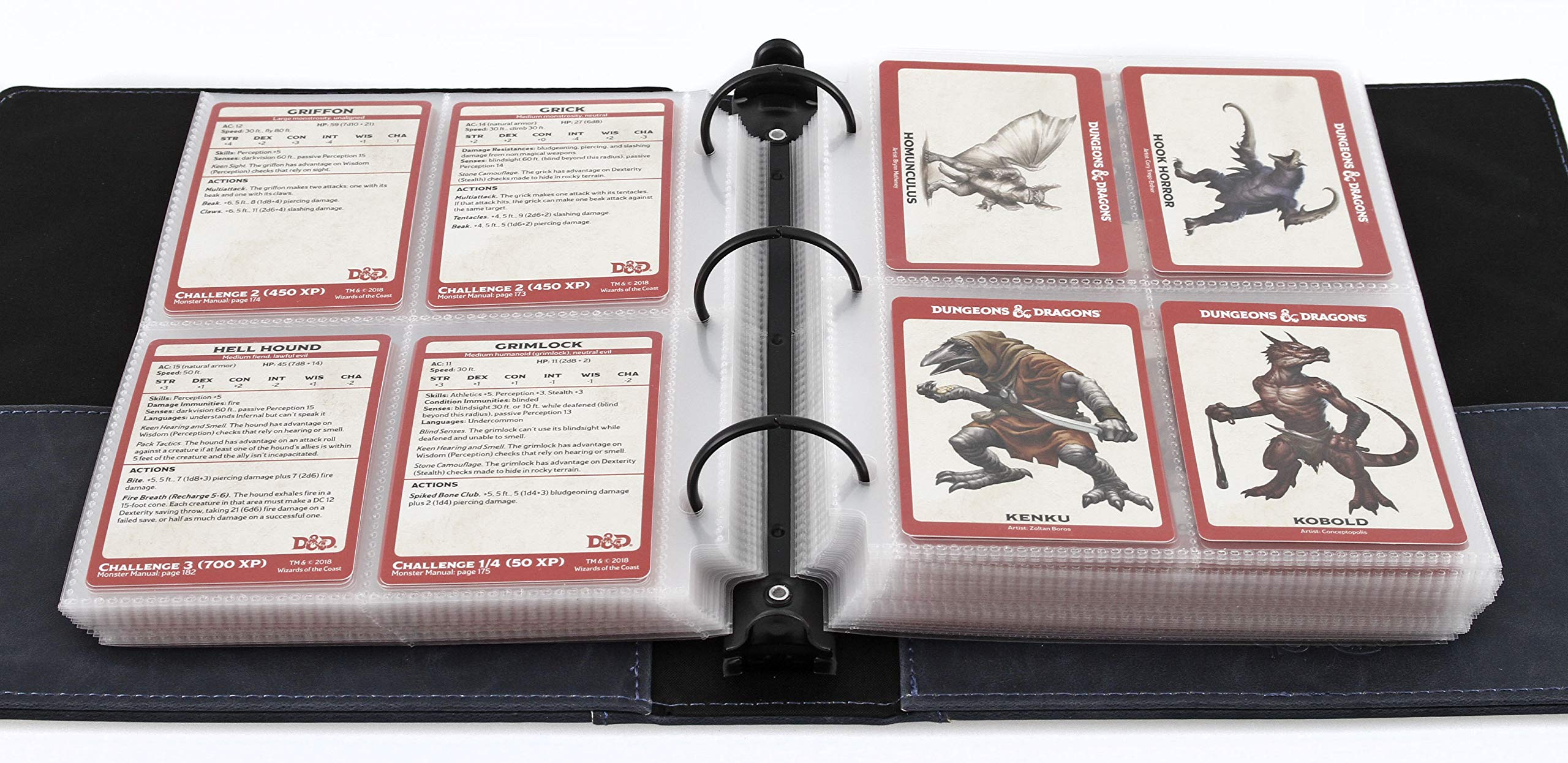 Premium 4-Pocket Trading Card Pages (30-Pack) - 2 5/8