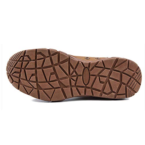Men's Tactical Boots - Outdoor Climbing & Hiking Shoes | High-Top Jungle Desert Combat Boots for Adventure & Military Use | Brown Size 37 | Perfect for Hiking, Camping & Outdoor Activities