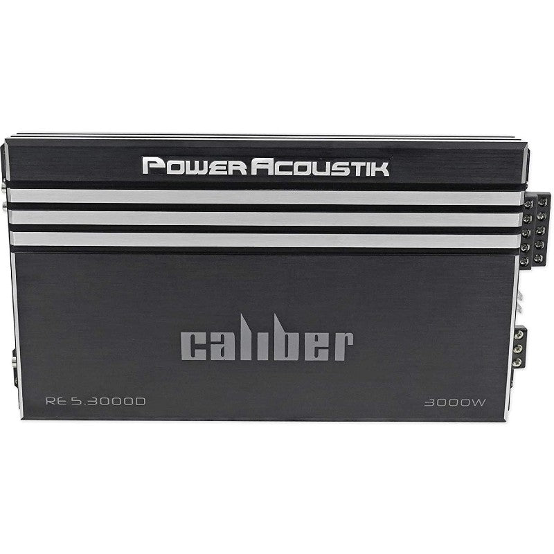 Power Acoustik RE5 3000D 3000W 5-Channel Car Amplifier - High Power Class A/B for Car Audio System | Perfect for SUVs, Trucks & Custom Car Stereo Upgrades