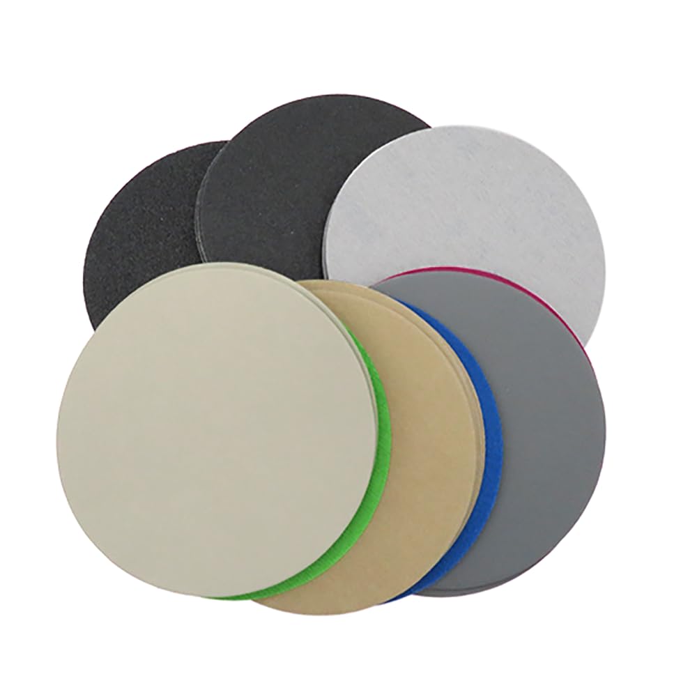 LSZA 10/20/50pcs 150mm Hook & Loop Sanding Discs - 60-10000 Grit Wet Dry Sandpaper Pads for Wood, Metal & Auto Polishing - Waterproof Abrasive Paper for Orbital Sanders, Hand Sanding & DIY Projects