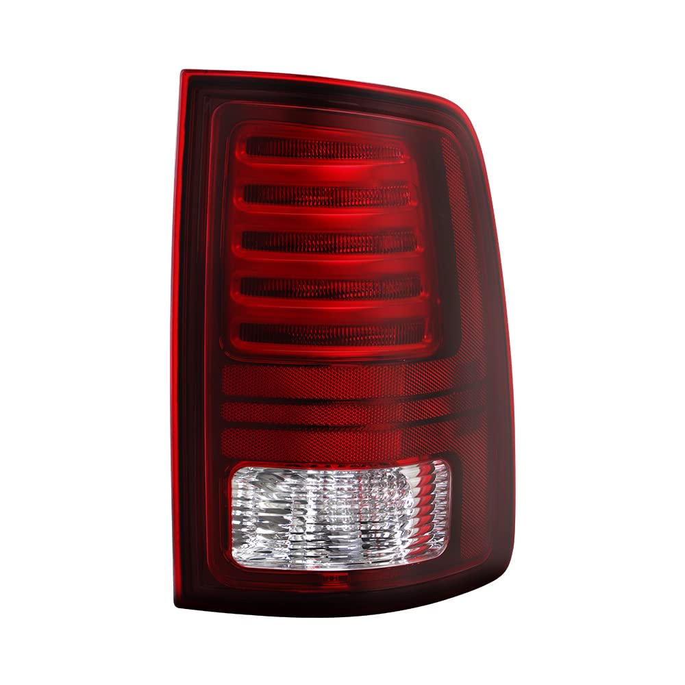OEM Style LED Tail Lights for 2013-2018 Dodge Ram 1500 2500 3500 Sport - Aftermarket Replacement - Enhanced Night Visibility & Safety for Pickup Trucks