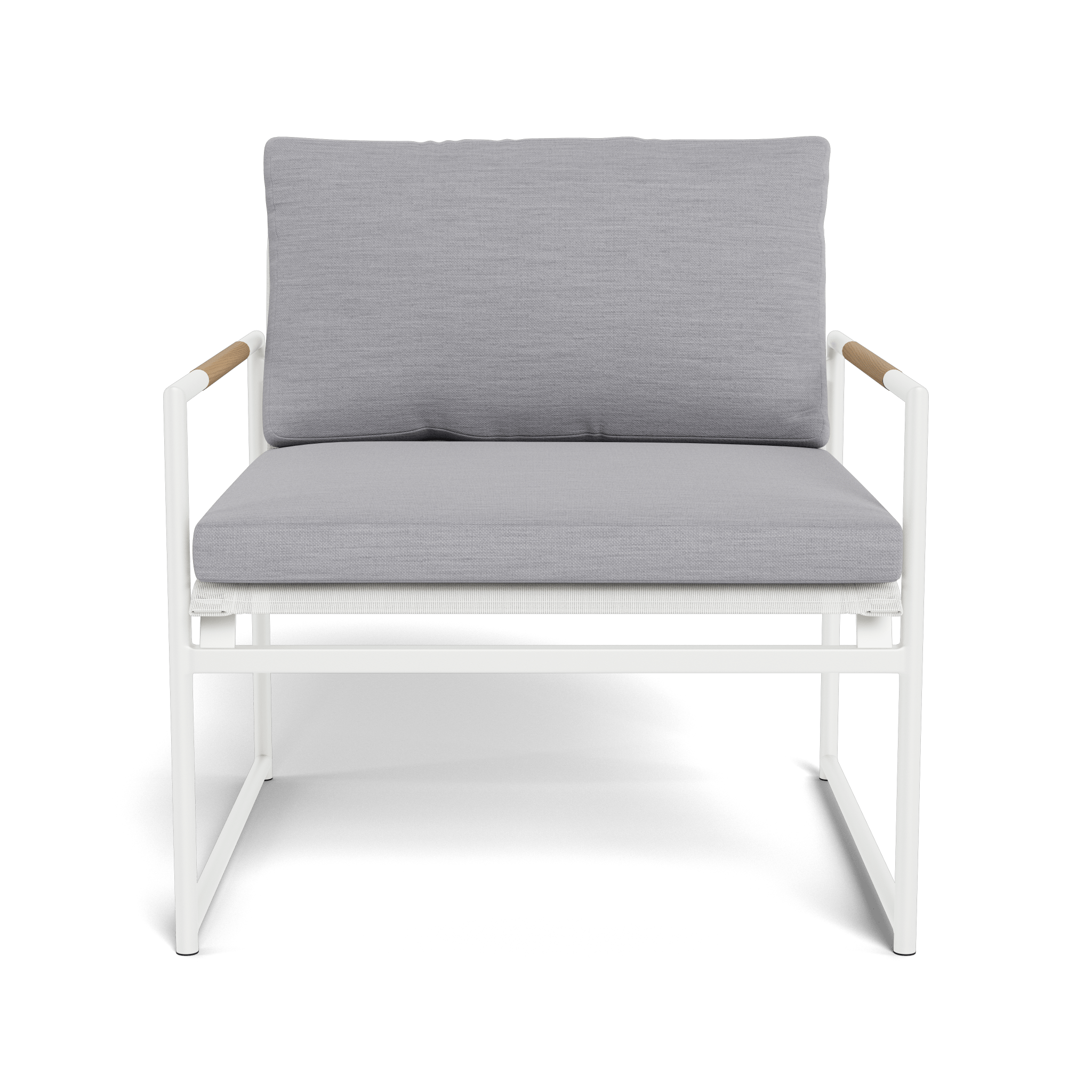 Breeze Lounge Chair - Modern Outdoor Patio Furniture for Relaxing in Garden, Poolside, or Backyard - Comfortable & Durable Wicker Sunbed