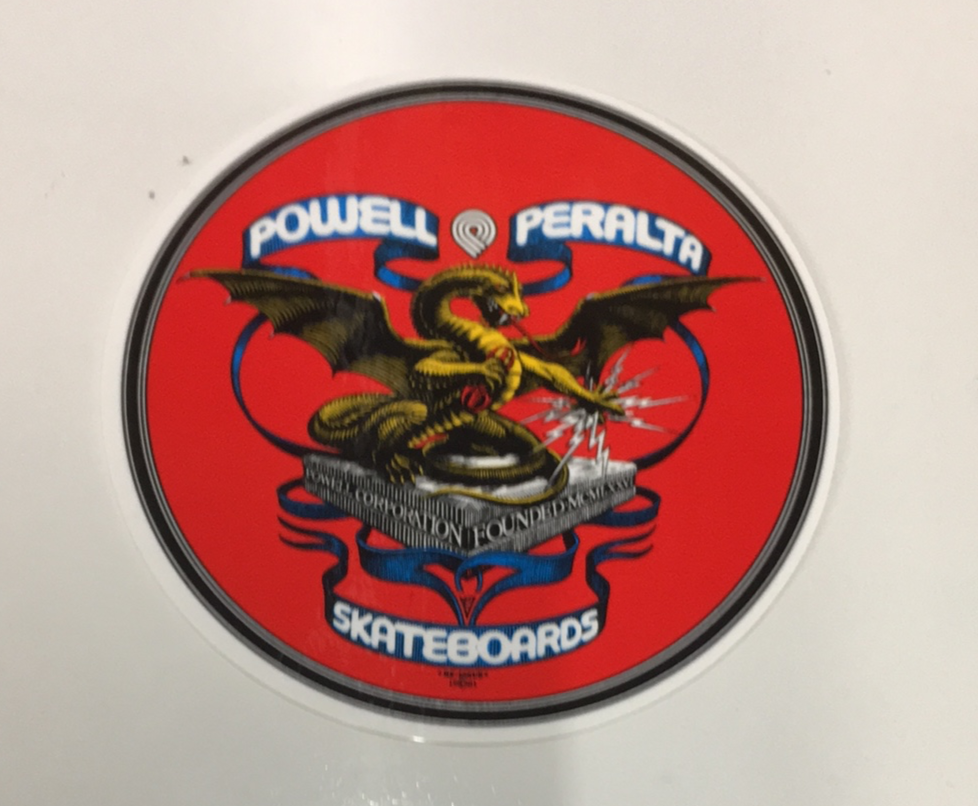 Powell Peralta BANNER Dragon Skateboard Sticker - Premium Vinyl Decal for Skateboards, Laptops, Helmets & More - Durable, Waterproof, Easy to Apply
