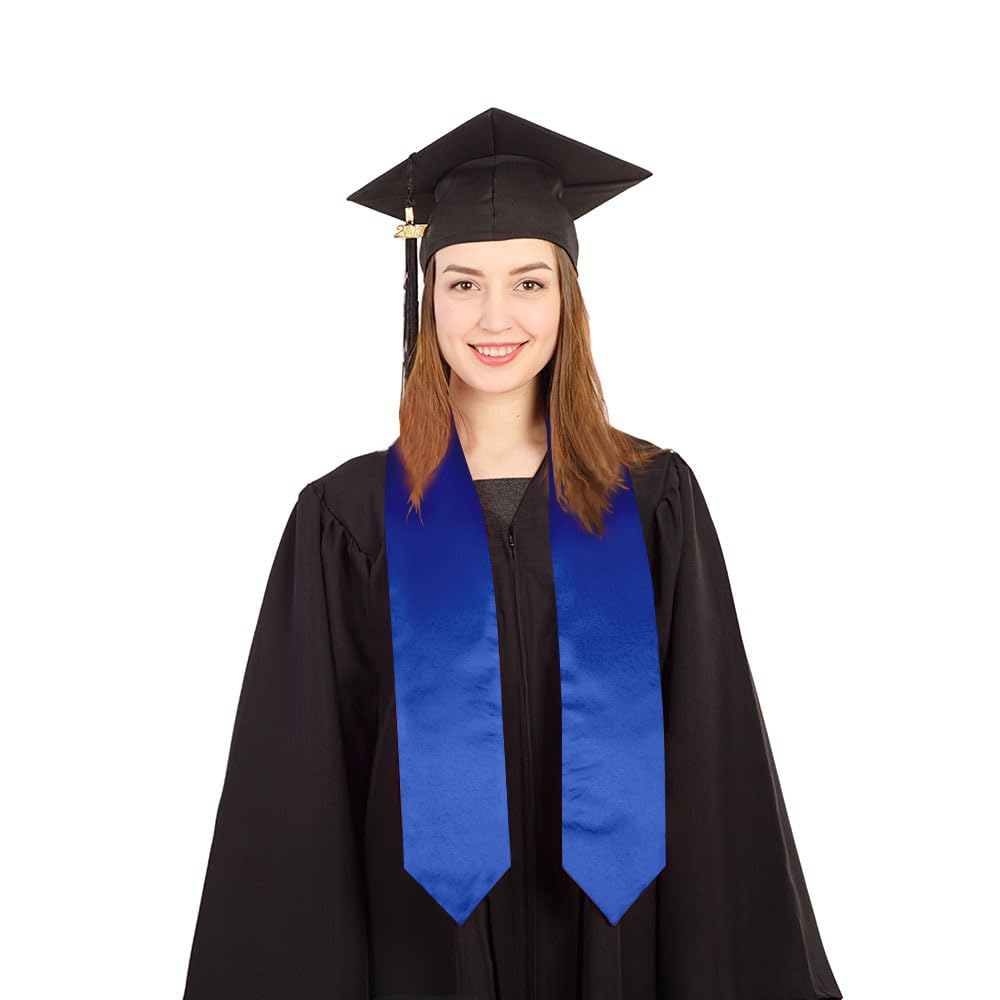Unisex Adult Graduation Stole & Sash - Class of 2025 Honor Stole for Graduation Ceremony, Commencement & Academic Achievements