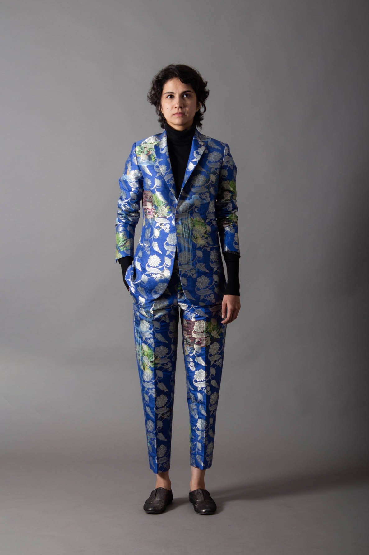 Cobalt Royal Within Blazer for Women | Slim Fit Business Blazer Jacket | Office Wear, Formal Events & Professional Meetings