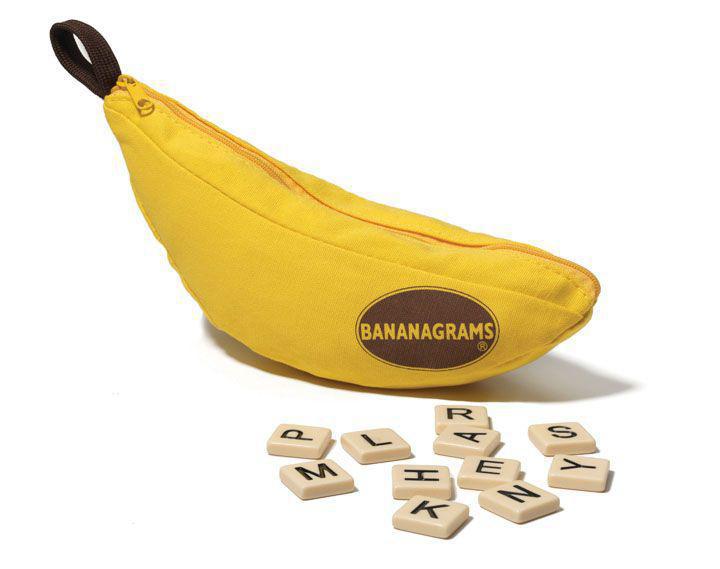 Bananagrams Word Game - Fast-Paced Family Board Game for Kids & Adults - Fun Educational Travel Game for Parties, Road Trips & Game Nights